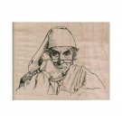 NEW Ebenezer Scrooge RUBBER STAMP, Christmas Stamp, Christmas Carol Stamp, Grump
