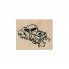 NEW Speeding Truck RUBBER STAMP, Vintage Truck Stamp, Retro Truck Stamp, Trucks