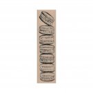 NEW Stack of Macarons RUBBER STAMP, Macarons Stamp, Cookie Stamp, Food Stamp