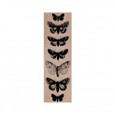 NEW Butterfly Specimens RUBBER STAMP, Nature Stamp, Moth Stamp, Insect Stamp