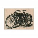 Mounted Rubber Stamp,Vintage Motorcycle Stamp, Motorcycle Stamp, Transportation