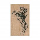NEW Bucking Cowboy RUBBER STAMP, Cowboy Stamp, Western Stamp, Old West Stamp