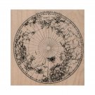 NEW Map Of Arctic RUBBER STAMP, Map Stamp, Background Stamp, Glove Stamp, Arctic