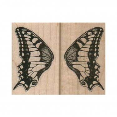 NEW Butterfly Wing Set RUBBER STAMPS, Butterfly Stamp, Wings Stamp