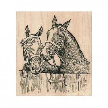 Mounted Rubber Stamp, Horse Stamp, Cowboy Stamp, Western Stamp, Rodeo, Horses