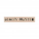Mounted Rubber Stamp, Demon Hunter, Supernatural, Demon, Hunter, Hunting Demon