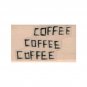 NEW Coffee Coffee Coffee RUBBER STAMP, Coffee Stamp, Java Stamp, Coffee Lovers