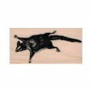 NEW Flying Squirrel RUBBER STAMP, Squirrel Stamp, Cute Animal Stamp, Mammal