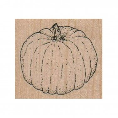 NEW Pumpkin RUBBER STAMP, Halloween Stamp, Pumpkin Stamp, Jack-O-Lantern Stamp