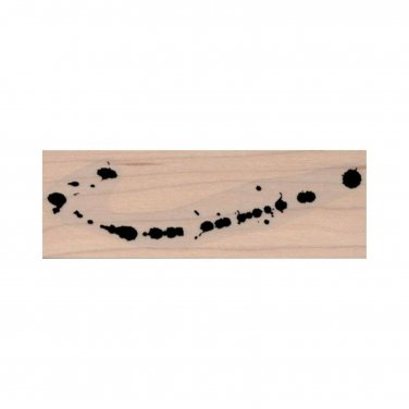 NEW Ink Drips RUBBER STAMP, Paint Drips Stamp, Mixed Media Stamp, Paint, Writing