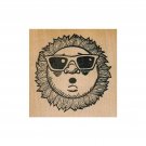 NEW Sun With Sunglasses RUBBER STAMP, Sun Stamp, Sunshine Stamp, Summer Stamp