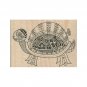 NEW Steampunk Turtle RUBBER STAMP, Turtle Stamp, Tortoise Stamp, Animal Stamp