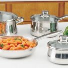 7pc Stainless Steel Cookware Set