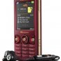 Sony Ericsson W660i Red Unlocked Tri Band GSM Cell Phone