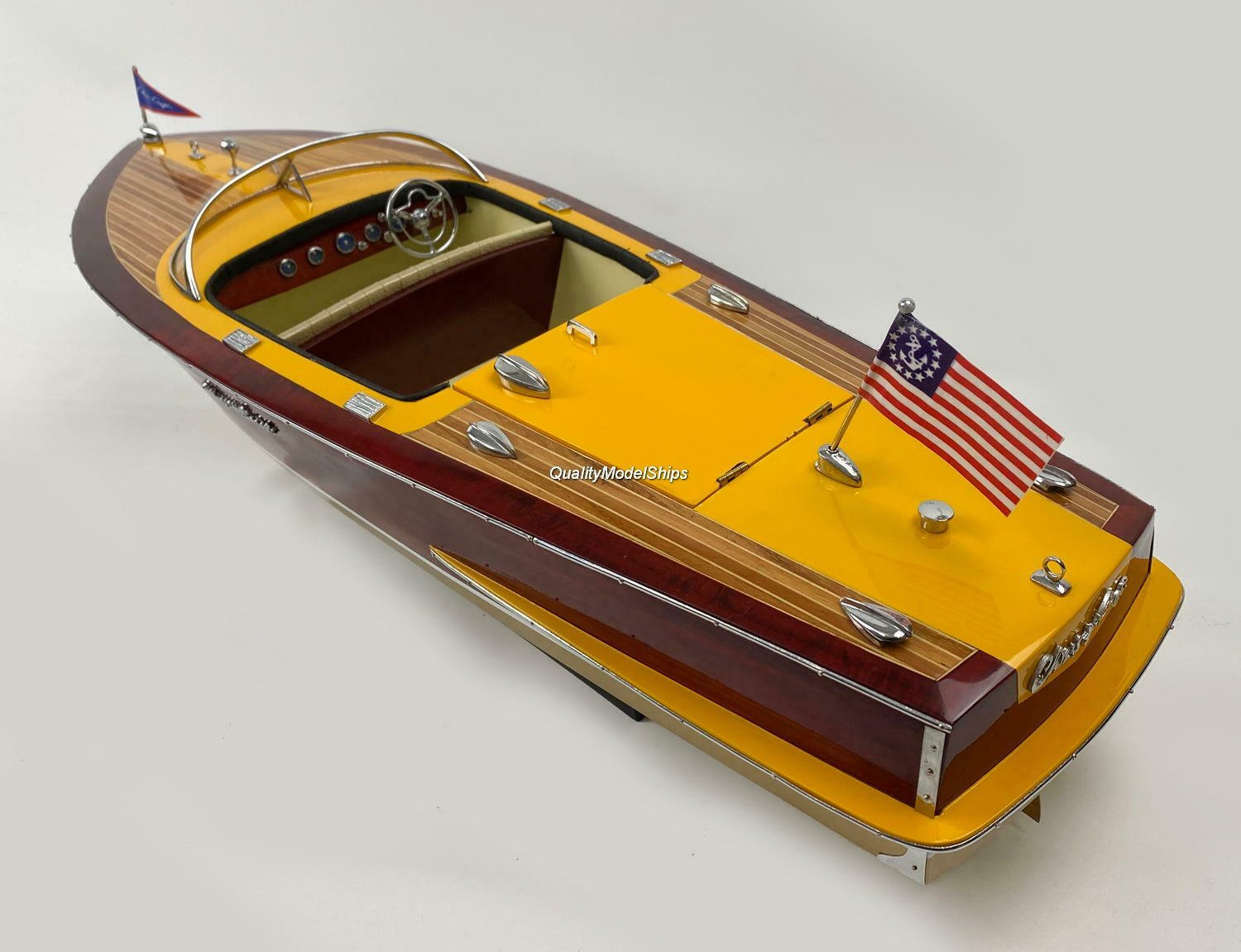 chris-craft-capri-handcrafted-wooden-model-boat-ready-to-display