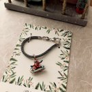 Brighton Beverly Glam Bracelet 6.5" - 7.5" Brand New w/ Surfer Santa Charm