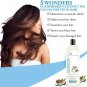Rey Naturals Cold Pressed Coconut oil for hair and skin-100% Pure&Natural, 200 ml