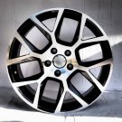 17" LAGUNA STYLE BLACK MACHINE WHEELS RIMS FITS VOLKSWAGEN VW EOS 2.0T