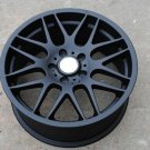 18" MATTE BLACK M3 CSL STYLE STAGGERED WHEELS RIMS FITS BMW E36 E46 M3