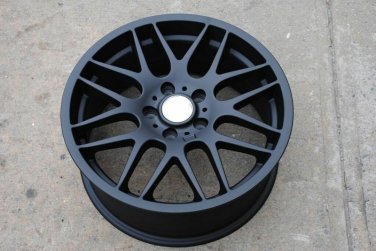 18" MATTE BLACK M3 CSL STYLE STAGGERED WHEELS RIMS FITS BMW E36 E46 M3