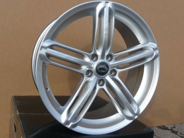 20" PEELER STYLE HYPER SILVER WHEELS RIMS FITS AUDI A3 A4 A5 A6 A7 A8 A8L S4 S5