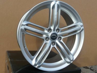 20" RS6 S-LINE STYLE SILVER 5X130 WHEELS RIMS FITS AUDI Q7  PRESTIGE PREMIUM