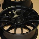 18" MATTE BLACK CSL M3 GTS STYLE WHEELS RIMS FITS BMW 128I 135I 228I M235I