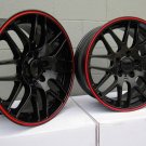 18" BLACK CSL STYLE WHEELS RIMS FITS BMW 3 SERIES E46 E90 E92 E93 F30 F32 F33