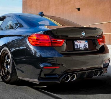3D STYLE CARBON FIBER DIFFUSER   FITS: BMW F82 M4