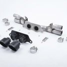 Porsche 911 991 GT3 Rear Silencer Delete with Cerakote Black GT-100 Trims