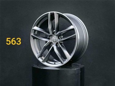 19" Gunmetal Machine Face AUDI S6 S7 STYLE WHEELS FOR AUDI
