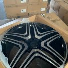 22" Mercedes Benz Wheels Rims G-Class G Wagon G500 G550 G55 G63 Black Machine