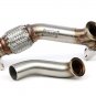 External Wastegate Up Pipe w/ Dump Tube 38/40mm V-Band WRX/STI/LGT/FXT
