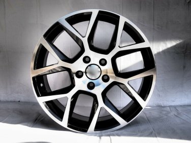 18" LAGUNA STYLE BLACK MACHINE WHEELS RIMS FITS VOLKSWAGEN VW PASSAT TDI