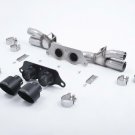 Porsche 911 991 & 991.2 GT3 & GT3 RS  CAT BACK EXHAUST /Black GT-100 Trims