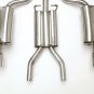 Audi B6 A4 Quattro Cat Back Stealth Exhaust System 1.8T 6spd (Round Tips)