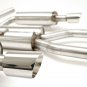 Audi B6 A4 Quattro Cat Back Stealth Exhaust System 1.8T 6spd (Round Tips)