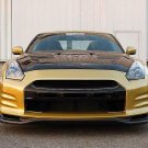 08-16' GTR R35 TOP SECRET CARBON FRONT BUMPER'S DIFFUSER