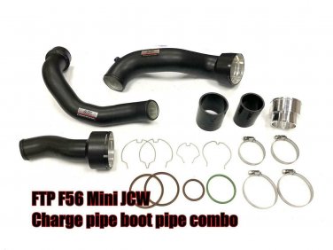 FTP MINI JCW V2 F56 B48 CHARGE PIPE+BOOST PIPE V2 (X1 / 2AT / 2GT)