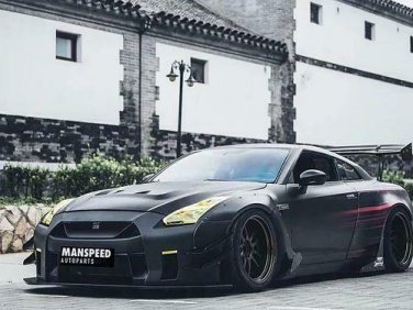 GTR R35 LB-2 WITH ROCKET BUNNY WIDEBODY STYLE FULL KIT