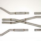 CADILLAC CTS-V GEN2 CENTER PIPES AND X-PIPE ONLY 2.5″ (TO FACTORY MUFFLERS)