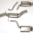 Audi S5 Cat Back Stealth Exhaust System 3.0L (Round Tips)
