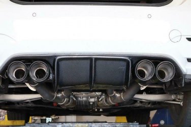 XPH M3 M4 CARBON FIBER DIFFUSER (3 PIECE)