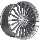 20" HYPER SILVER ALPINA B7 STYLE STAGGERED WHEELS RIMS FITS BMW 740 745 750 760