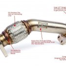 Up Pipe, 3-Bolt Inlet - WRX/STI/LGT/FXT