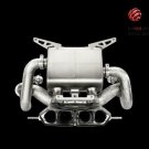 Akrapovic 11-17 Lamborghini Aventador Slip-On Line (Titanium-Inconel) w/ Carbon