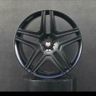22" Mercedes Benz Wheels Rims G-Class G Wagon G500 G550 G55 G63 Black Satin