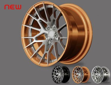 D2  2-piece Forged Wheel custom for the Lamborghini