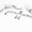 Volkswagen Golf MK7.5 GTi  2017-up Performance Exhaust   w/  Cerakote Black Trim