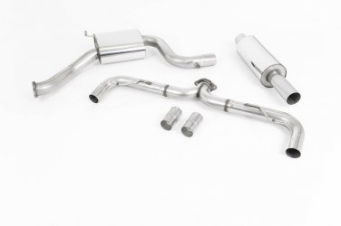 Volkswagen Golf MK7.5 GTi  2017-up Performance Exhaust   w/  Cerakote Black Trim